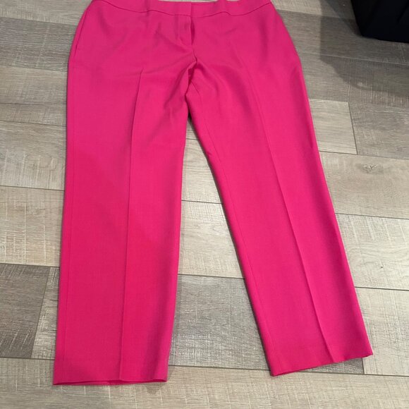 KASPER WOMENS HOT PINK DRESS PANTS SIZE 18 - Picture 1 of 9